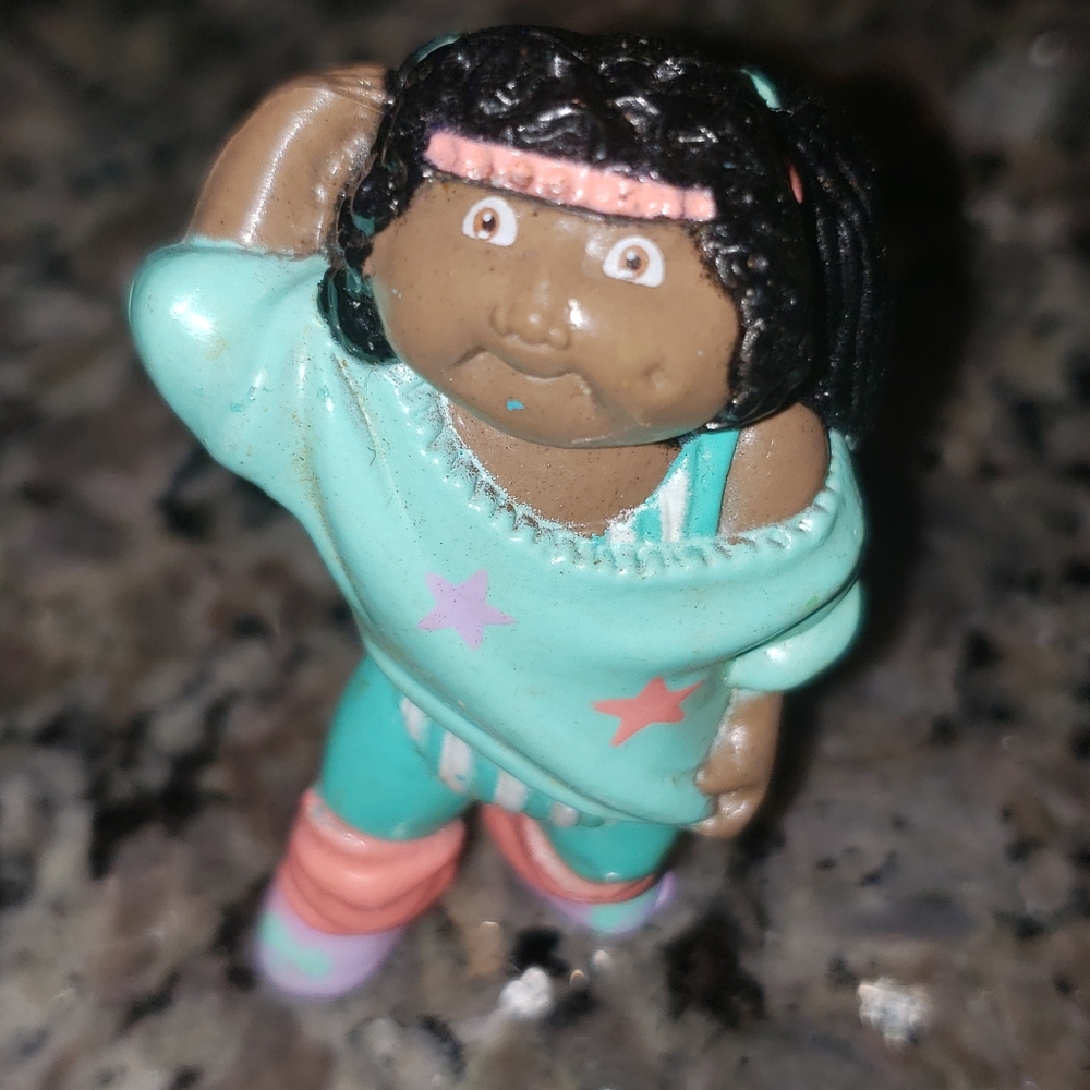 Vintage 1984 Cabbage Patch Kids Mini PVC Figurine